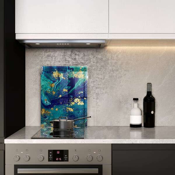 Cubre encimera Abstracción con oro