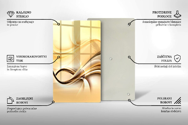 Cubre encimera Abstracción de humo