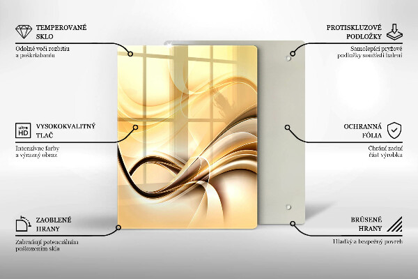 Cubre encimera Abstracción de humo