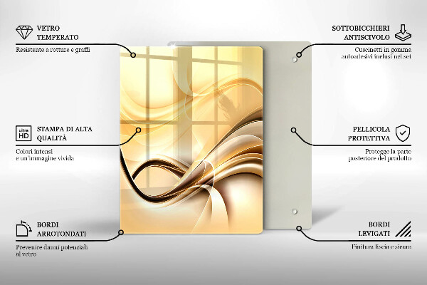Cubre encimera Abstracción de humo