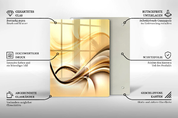 Cubre encimera Abstracción de humo
