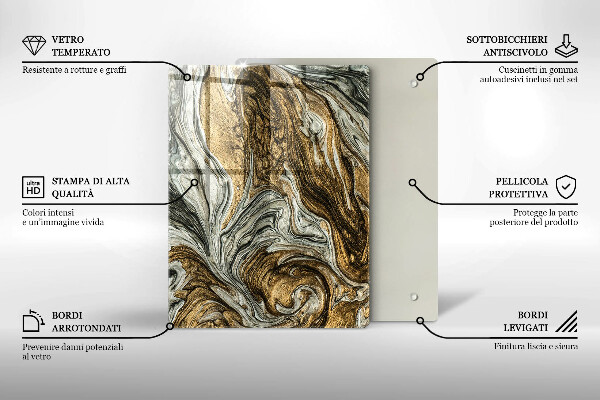 Cubre encimera Rica abstracción