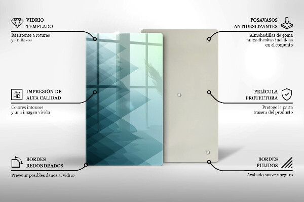 Cubre encimera Montañas abstractas