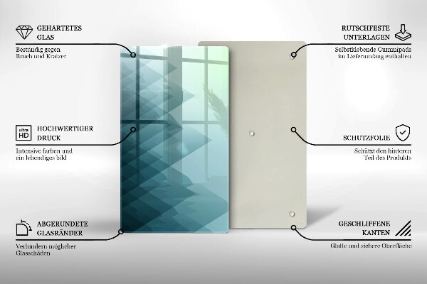 Cubre encimera Montañas abstractas