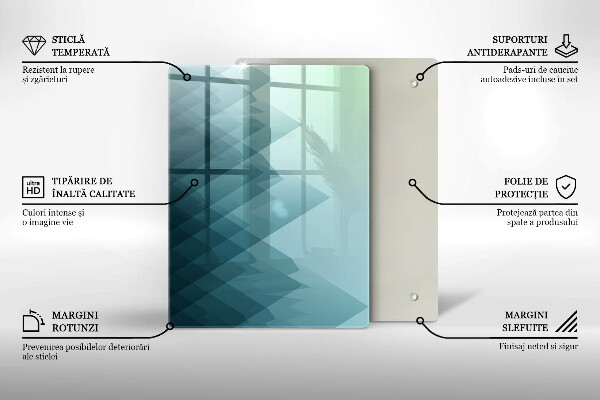 Cubre encimera Montañas abstractas