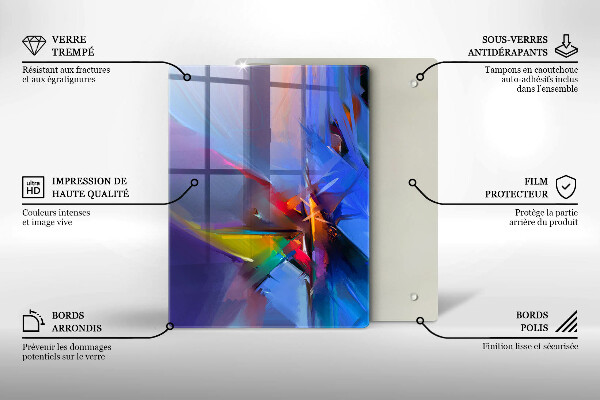 Cubre encimera Abstracción pintada