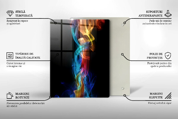 Cubre encimera Humo colorido