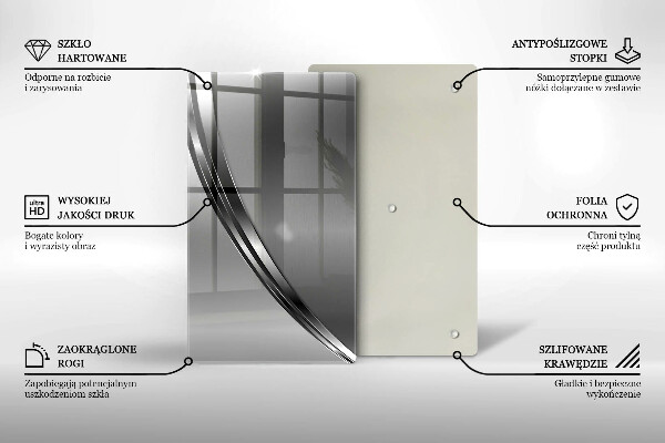 Cubre encimera Abstracción de metales