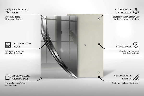 Cubre encimera Abstracción de metales