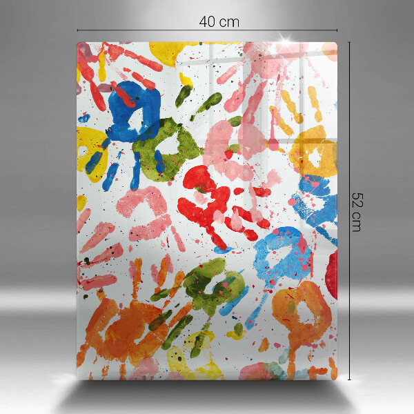 Cubre encimera Huellas de manos de niños.