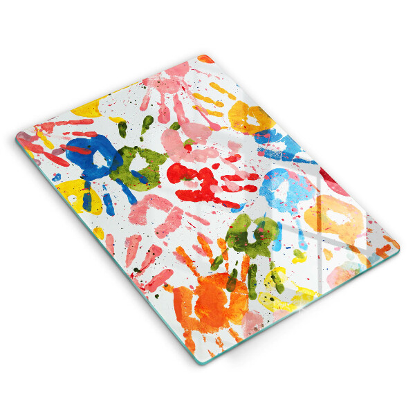 Cubre encimera Huellas de manos de niños.