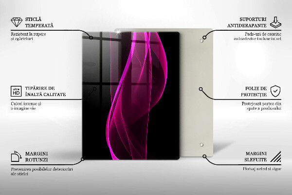 Cubre encimera Abstracción rosa