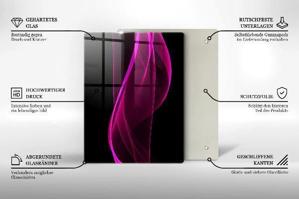 Cubre encimera Abstracción rosa