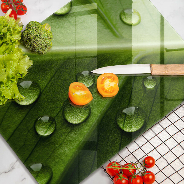 Cubre encimera Hoja y rocío de la naturaleza