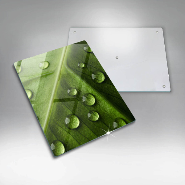 Cubre encimera Hoja y rocío de la naturaleza