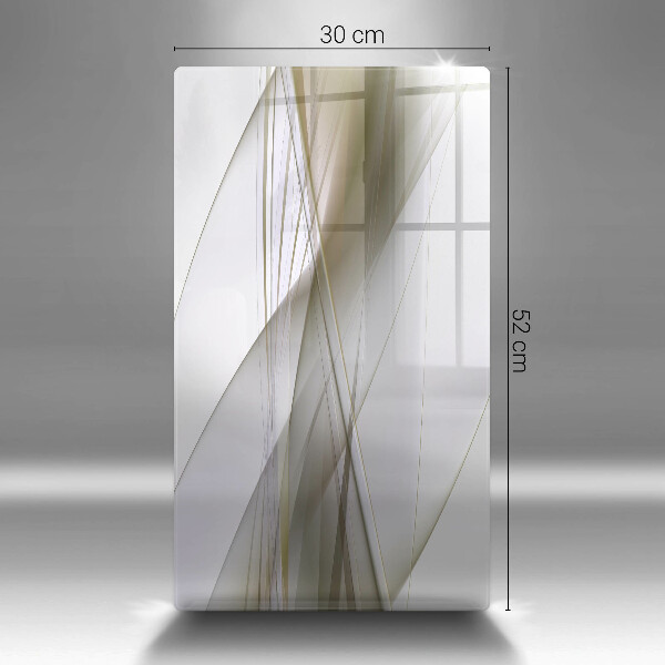 Cubre encimera Diseño de líneas abstractas.