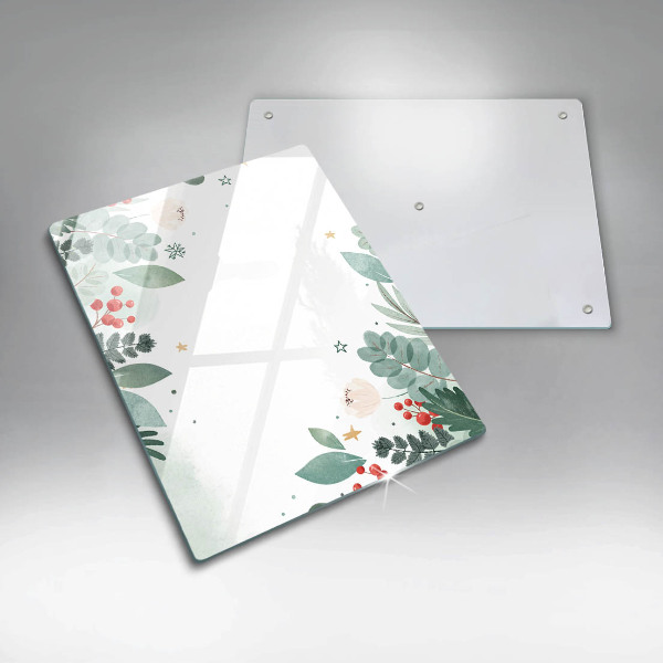 Cubre encimera Hojas de acuarela