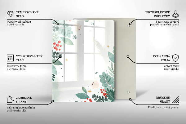 Cubre encimera Hojas de acuarela