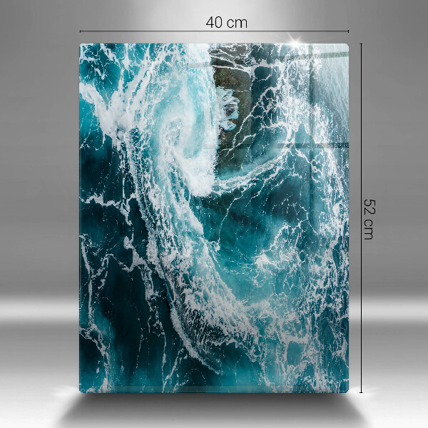 Cubre encimera Olas de agua espumosas