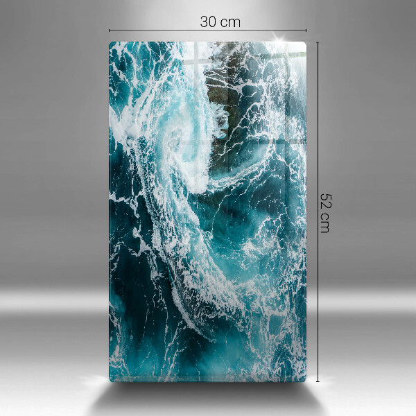 Cubre encimera Olas de agua espumosas