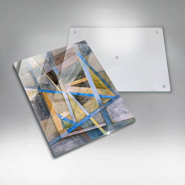 Cubre encimera Abstracción de líneas pintadas