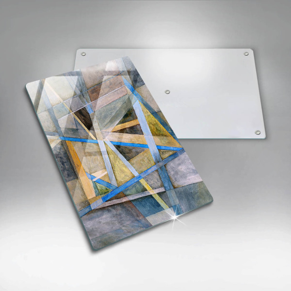 Cubre encimera Abstracción de líneas pintadas