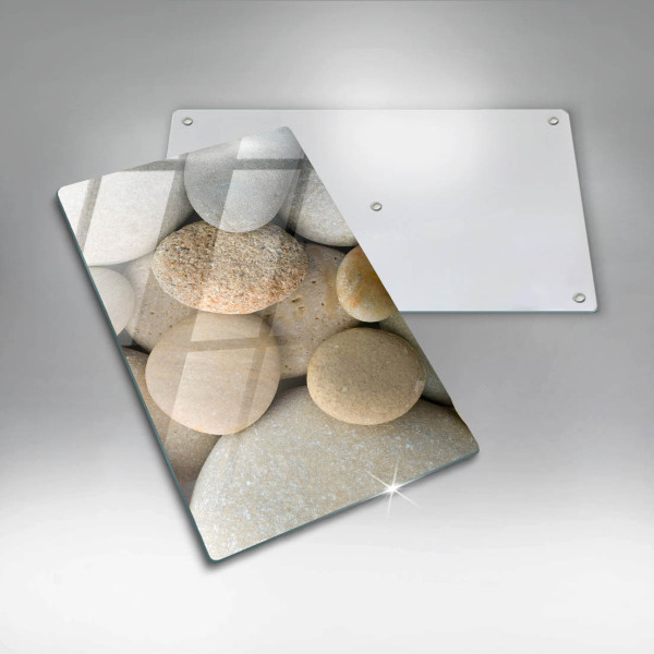 Cubre encimera Patrón de piedras ovaladas