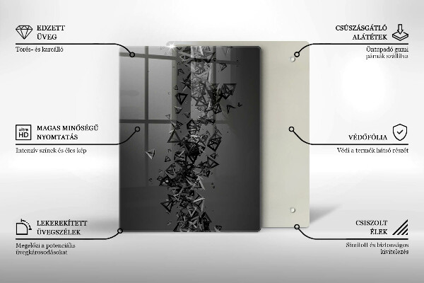 Cubre encimera Formas abstractas 3d