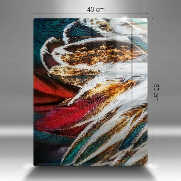 Cubre encimera Plumas de pájaro boho