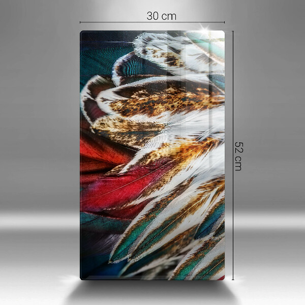 Cubre encimera Plumas de pájaro boho