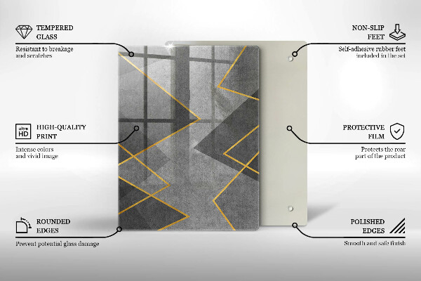 Cubre encimera Formas afiladas