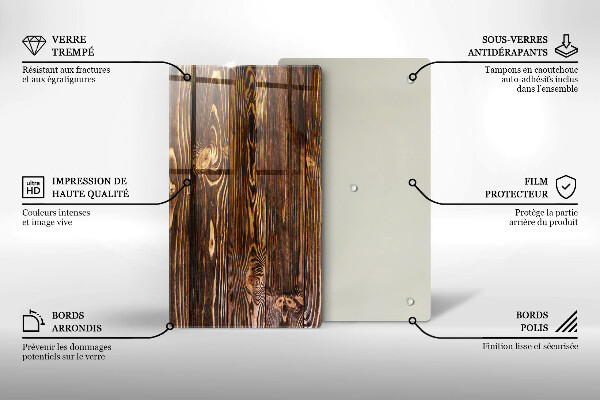 Cubre encimera Textura de madera