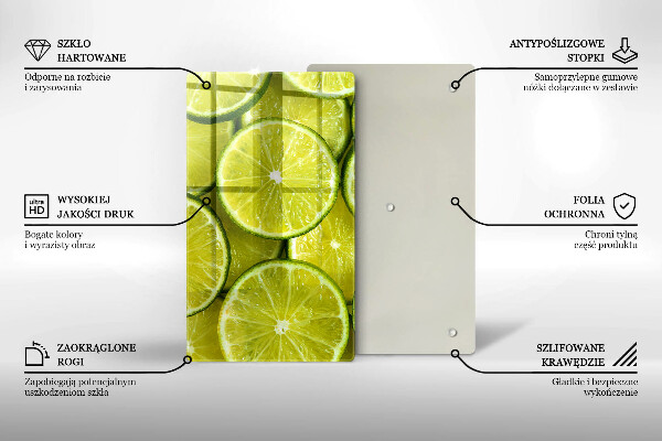 Cubre encimera Rodajas de lima
