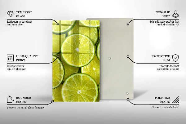 Cubre encimera Rodajas de lima