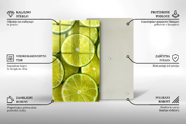 Cubre encimera Rodajas de lima