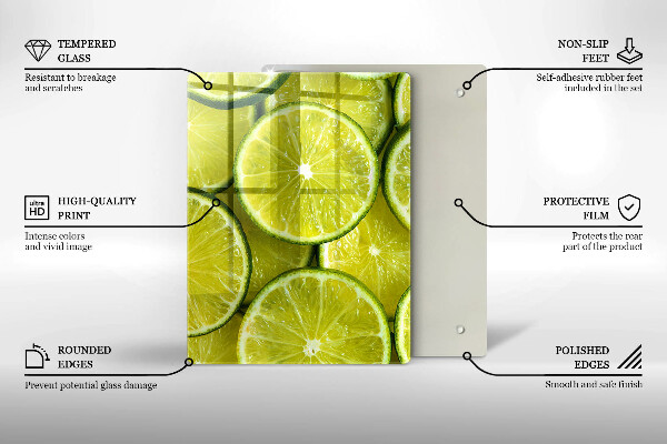 Cubre encimera Rodajas de lima
