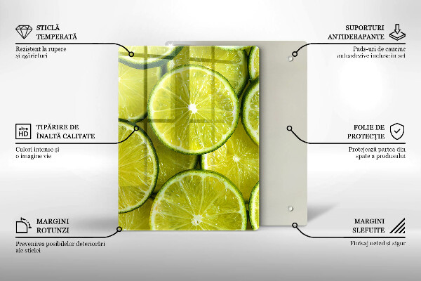 Cubre encimera Rodajas de lima
