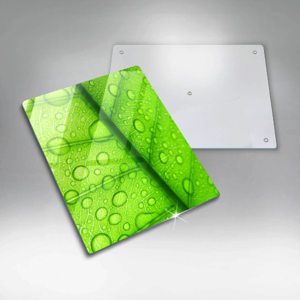 Cubre encimera Primer plano de una hoja