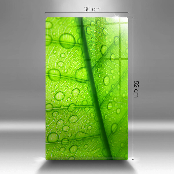 Cubre encimera Primer plano de una hoja