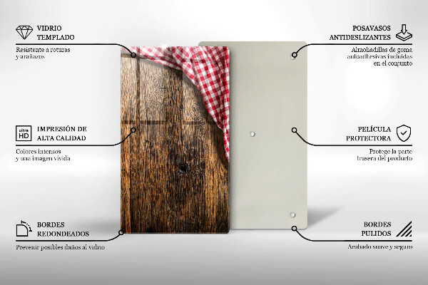 Cubre encimera Mesa de madera