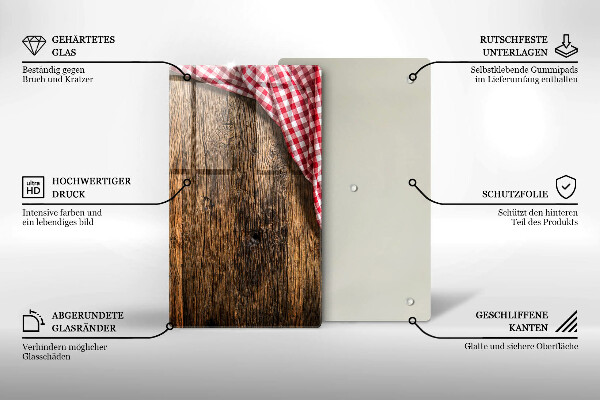 Cubre encimera Mesa de madera