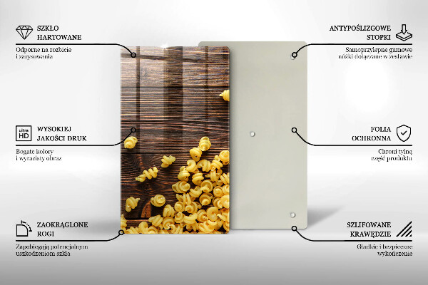 Cubre encimera Pasta en la mesa