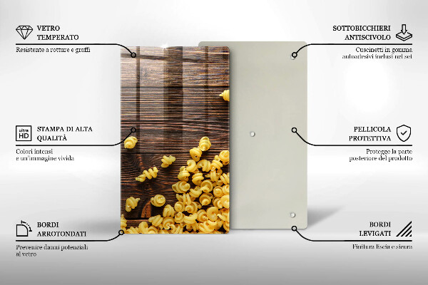 Cubre encimera Pasta en la mesa