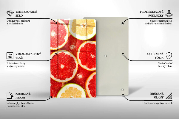 Cubre encimera Rodajas de pomelo