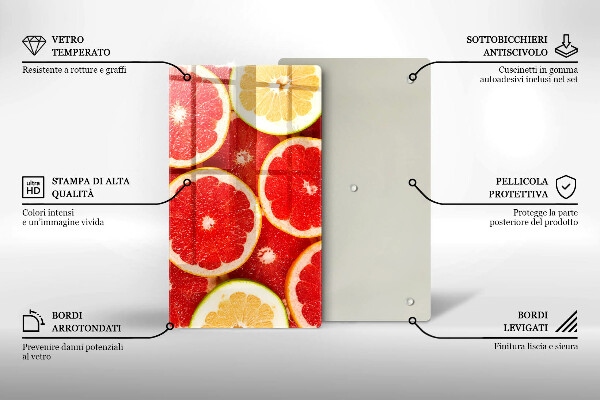 Cubre encimera Rodajas de pomelo