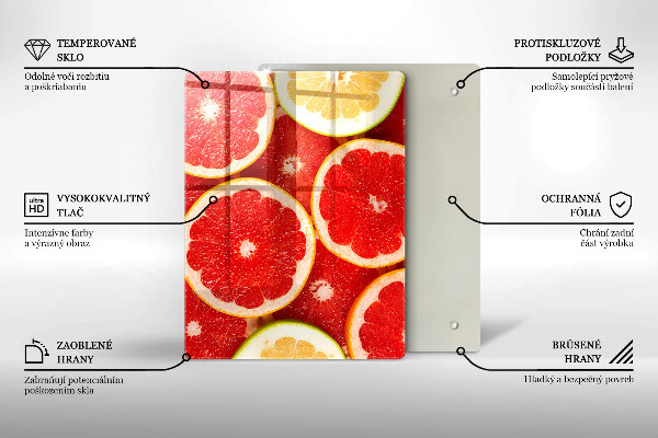 Cubre encimera Rodajas de pomelo