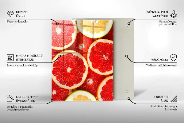 Cubre encimera Rodajas de pomelo