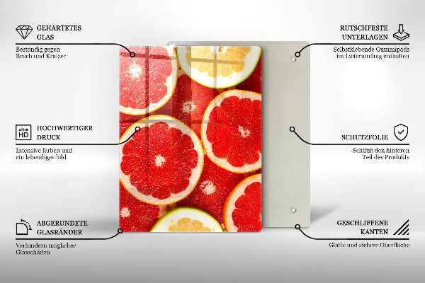 Cubre encimera Rodajas de pomelo