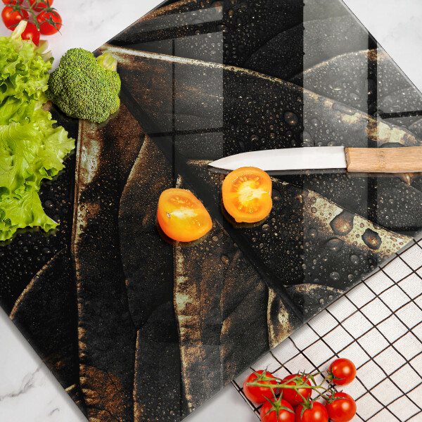 Cubre encimera Hoja de oro