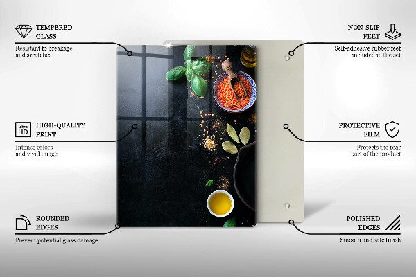 Cubre encimera Tazones de especias